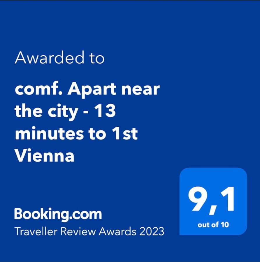 Comf. Apart Near The City - 13 Minutes To 1St Wiedeń Zewnętrze zdjęcie